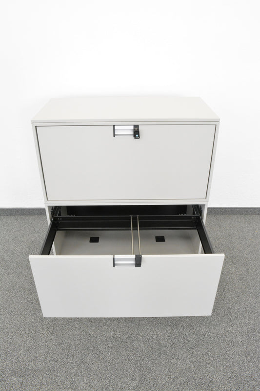 Steelcase Flexbox Modul Spanplatte Lichtgrau