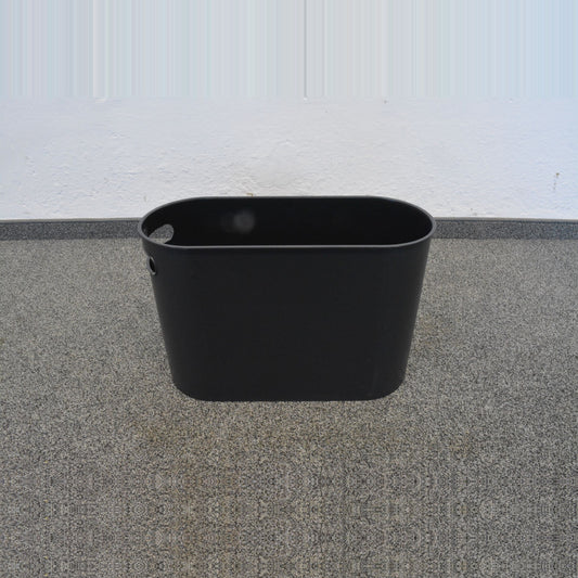Helit Altpapiersammler “The Oval” seitliche Ansicht