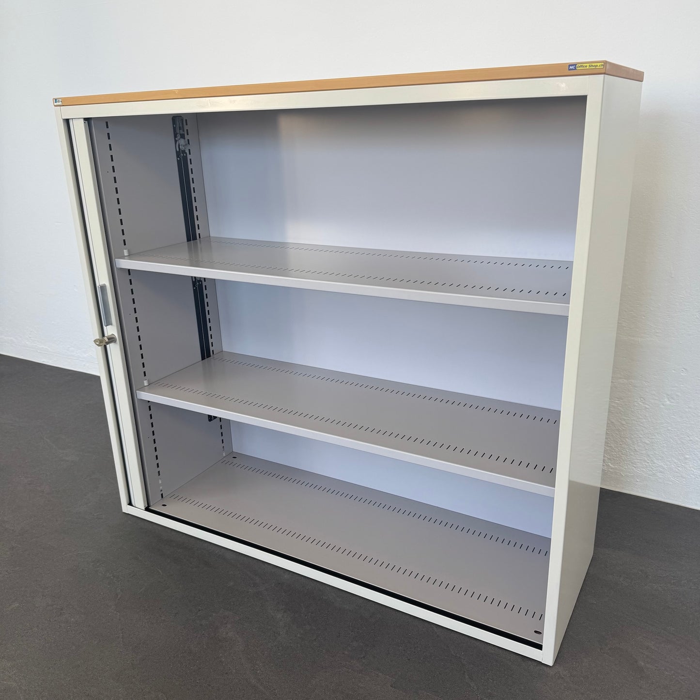 Lista Office Storage Lateralschrank Ansicht von rechts