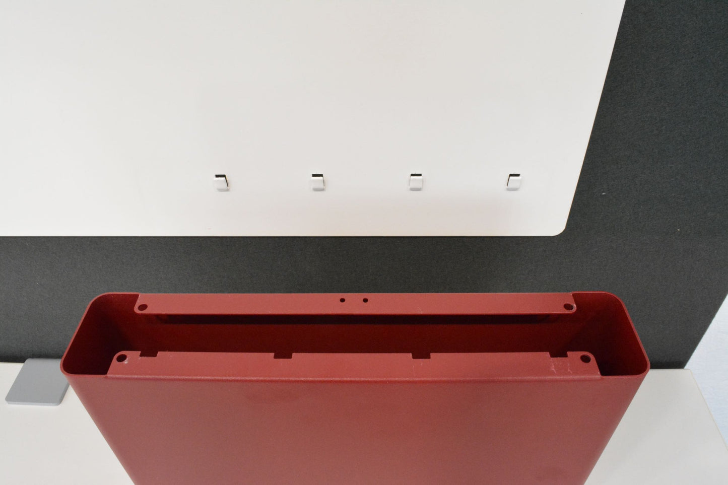 Lista Office One Magnetwand mit Ablage-Fach Detailfoto