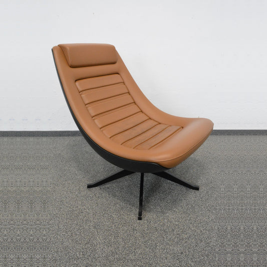 Alias Manzu 090 Lounge-Sessel Gestell Metall Schwarz