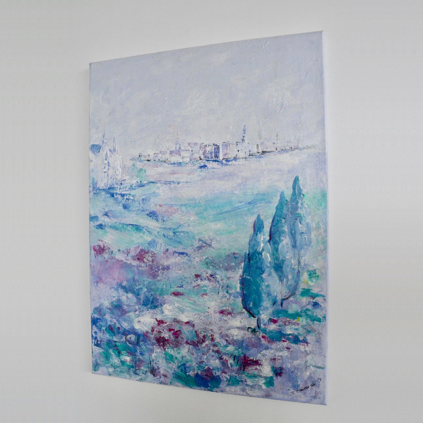 Gemaltes Bild - Ort wo ich lese.. von rechts - 6017432