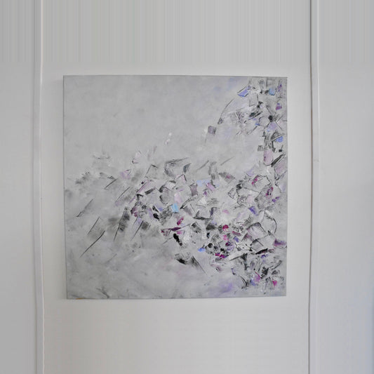 Gemaltes Bild - Rechtecken Tiefe Nr. 2 - Stilfoto