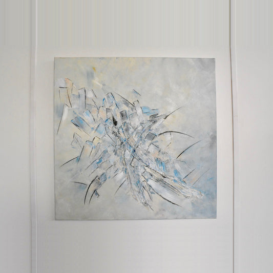 Gemaltes Bild - Rechtecken Tiefe Nr. 4 - Stilfoto