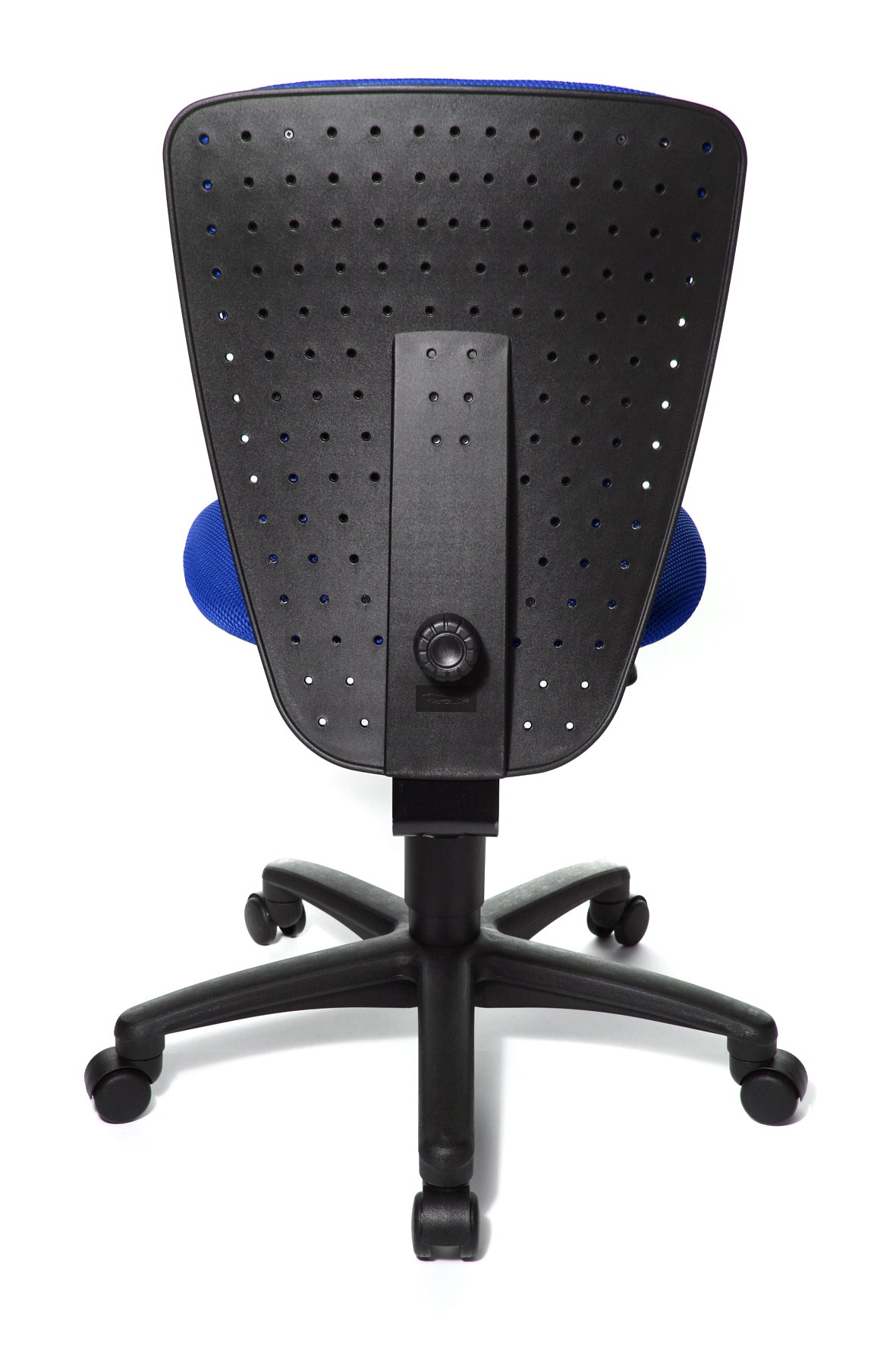 Topstar High S'Cool 3 Bürodrehstuhl Blau Ansicht von hinten - 6019067