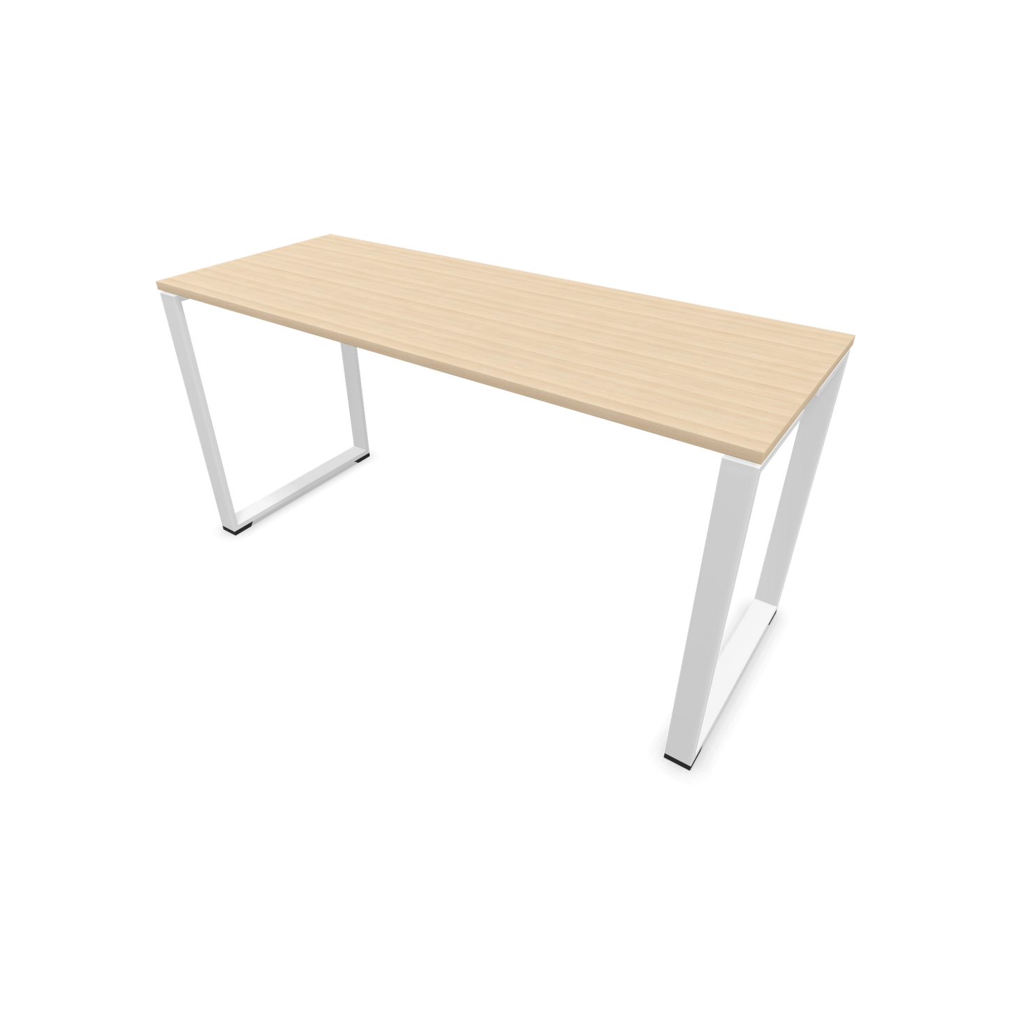 Narbutas Jazz Hochtisch - Spanplatte Eschendekor sandbeige mit Struktur