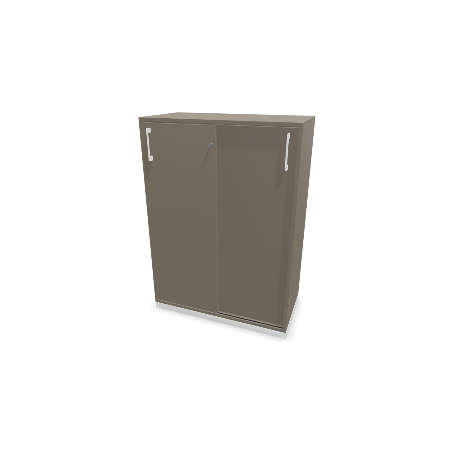 Narbutas Choice Schiebetürschrank für 3 Ordner-Reihen 800mm breit