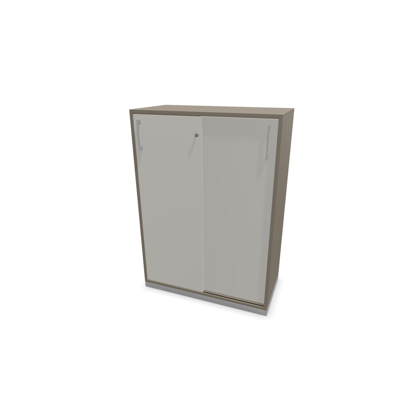 Narbutas Choice Schiebetürschrank für 3 Ordner-Reihen 800mm breit