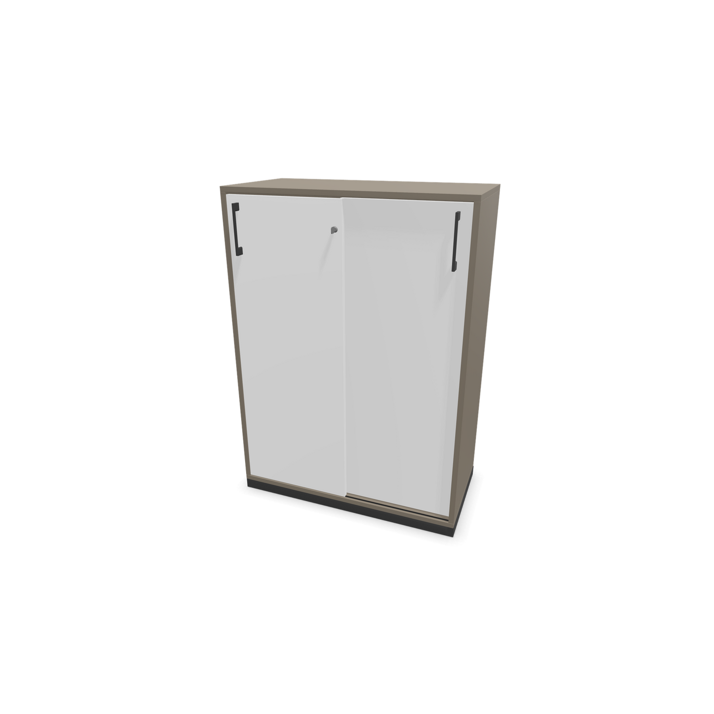 Narbutas Choice Schiebetürschrank für 3 Ordner-Reihen 800mm breit
