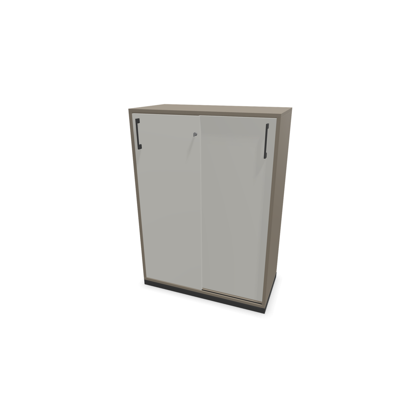 Narbutas Choice Schiebetürschrank für 3 Ordner-Reihen 800mm breit
