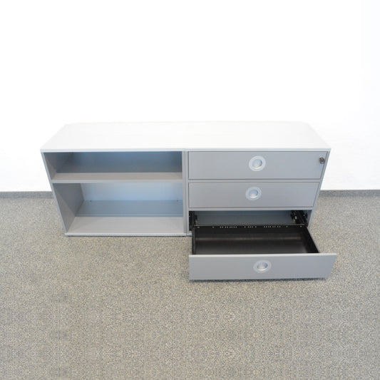 Denz D3 Sideboard mit unterer Schublade A6 offen