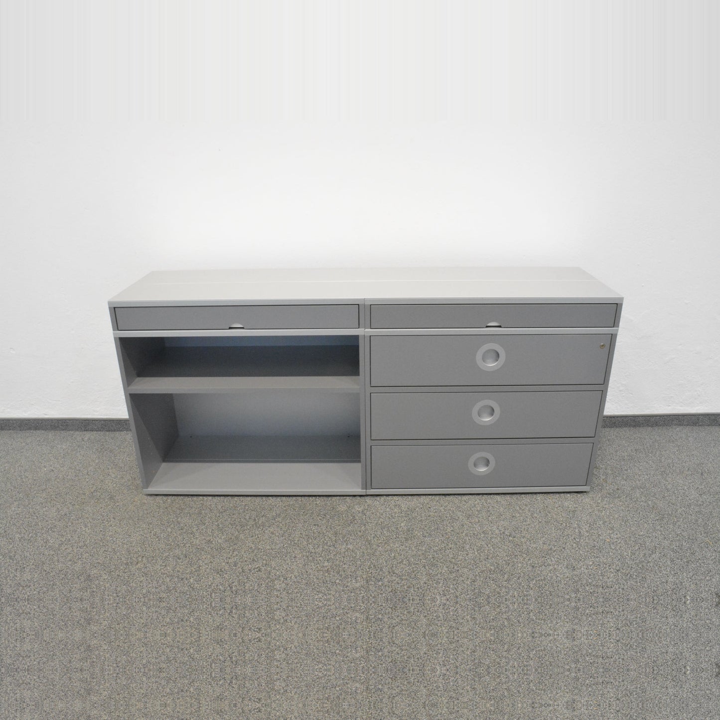 Denz D3 Sideboard MDF Anthrazit 1600 mm breit