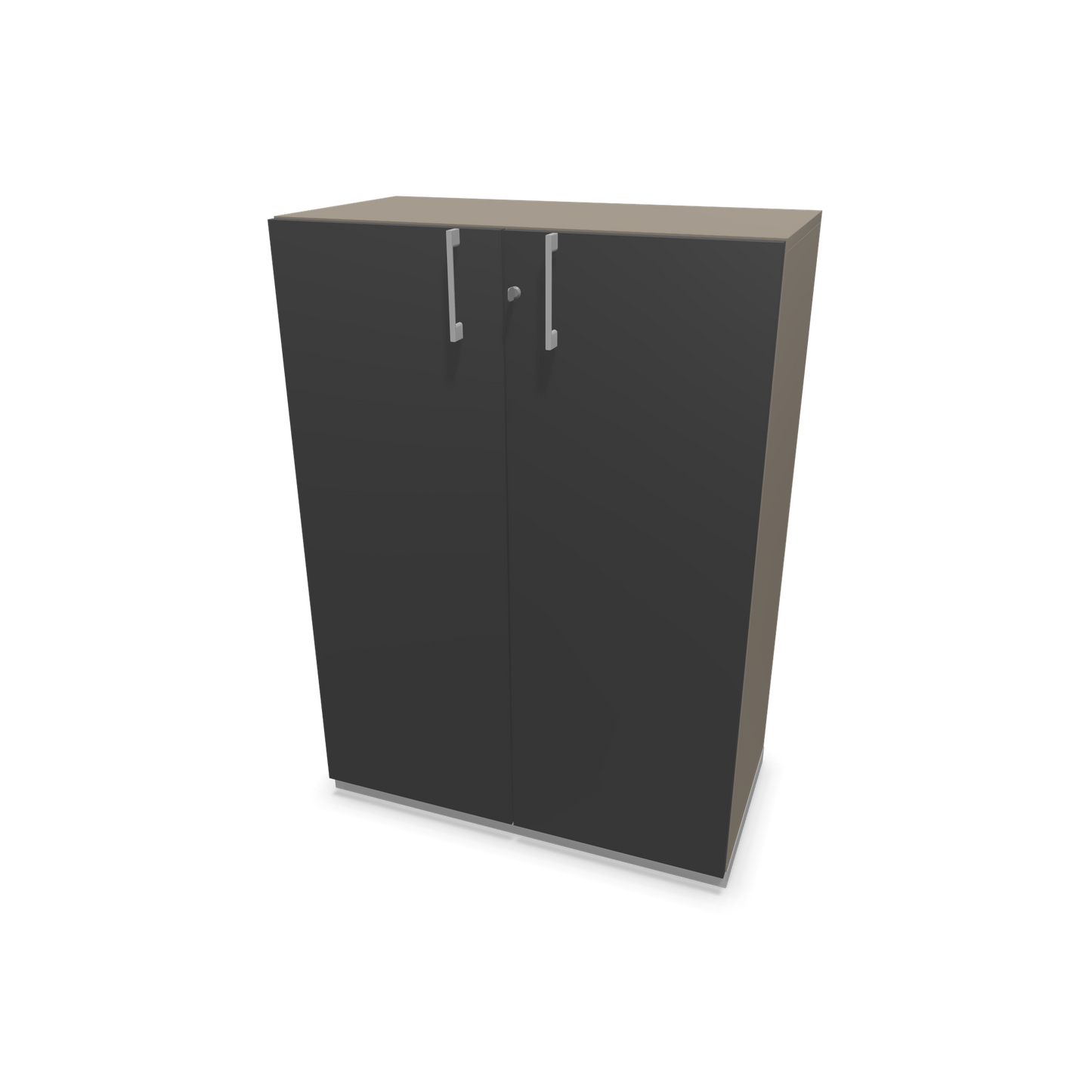 Narbutas Choice Flügeltürschrank für 3 Ordner-Reihen 800mm breit