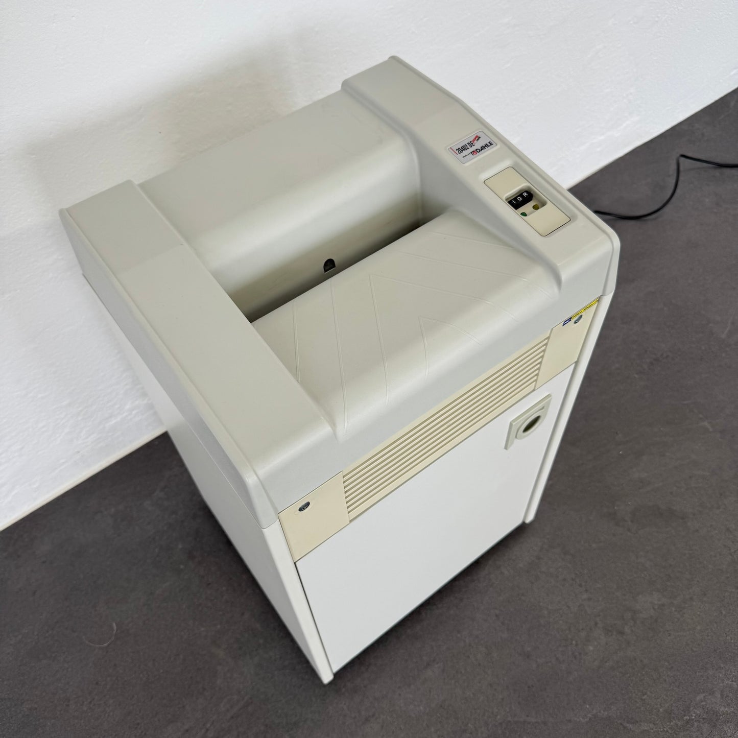 Dahle 20402 DS Aktenvernichter von oben