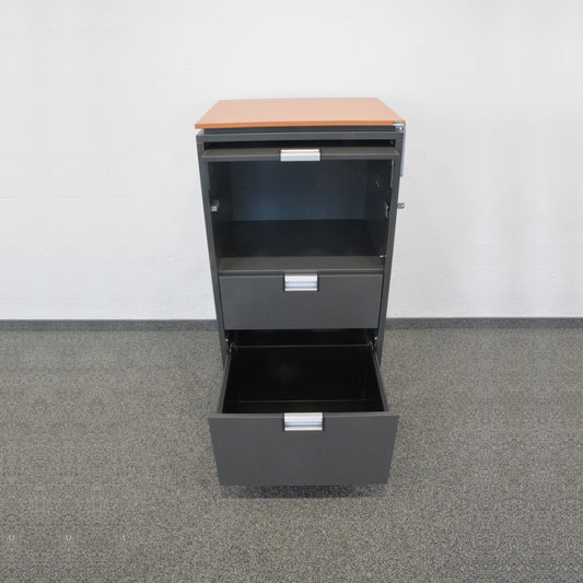 Steelcase Share It Roll-Caddy mit HR-Auszug offen