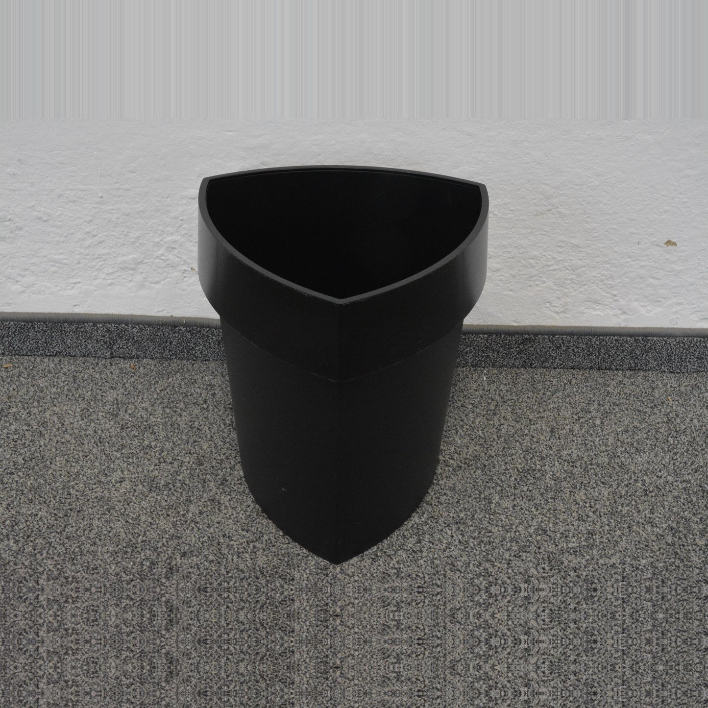 Rexite Abfalleimer 13.5 Liter Kunstoff schwarz 90° seitlich