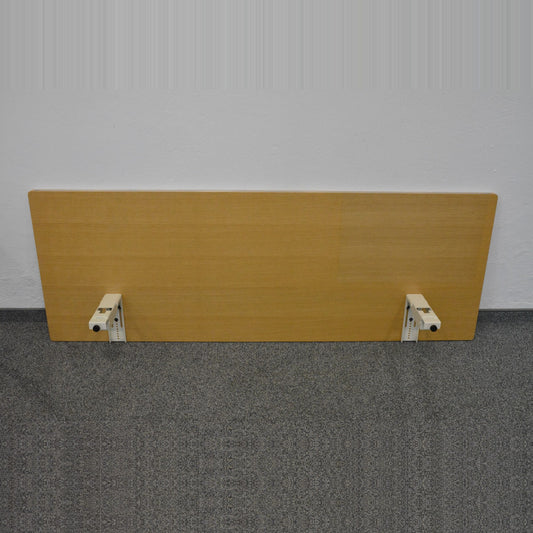 Lista Office Motion Trennwand mit Tischhalterung 1600x570mm