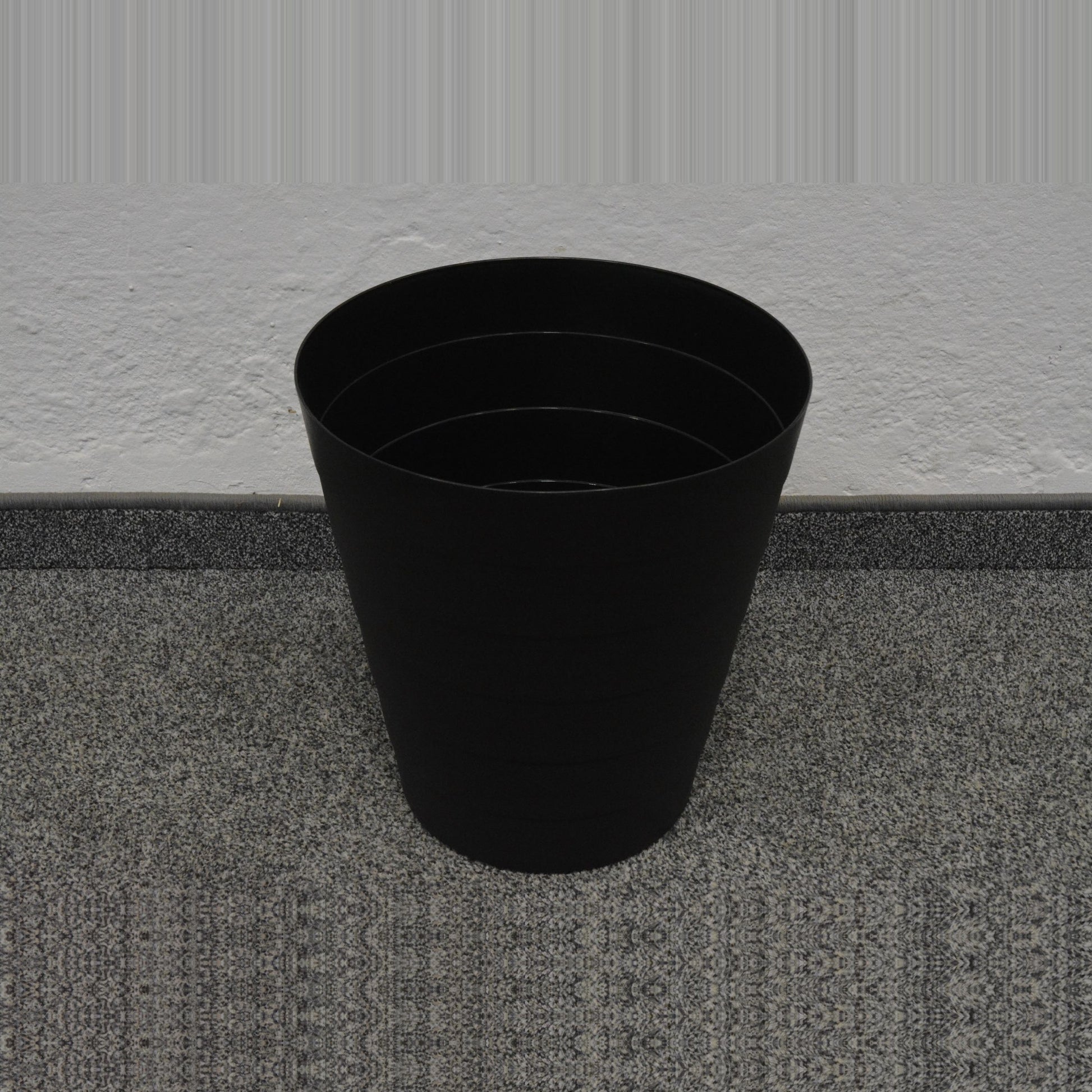 IKEA Fniss Abfalleimer Kunstoff Schwarz
