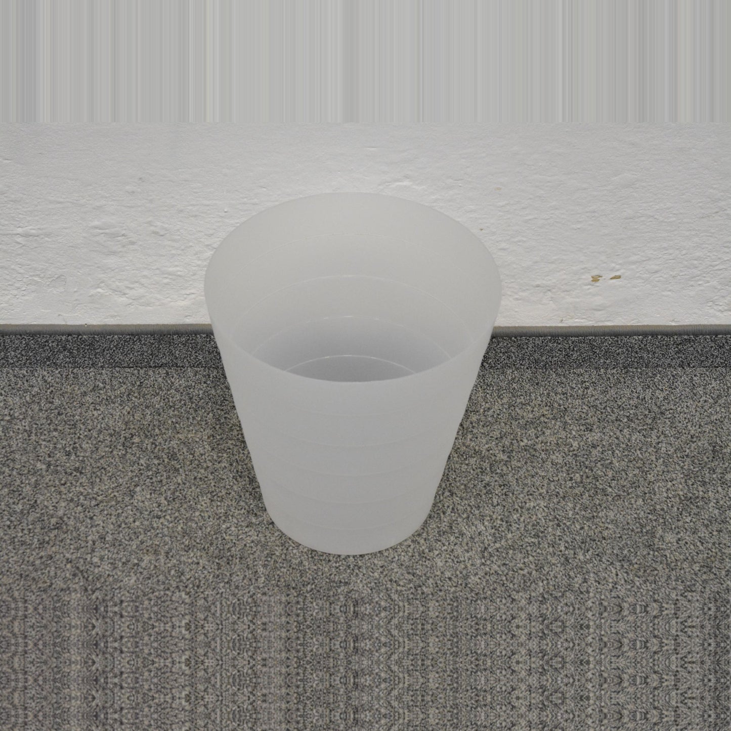 IKEA Fniss Abfalleimer Kunstoff Transparent