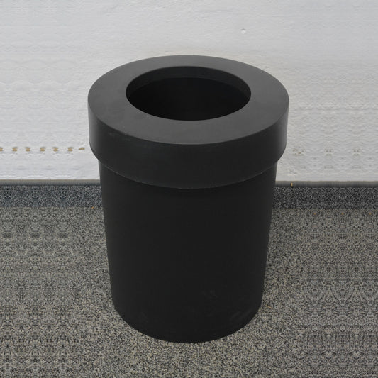 Authentics Midi Cap Abfalleimer Kunstoff Schwarz
