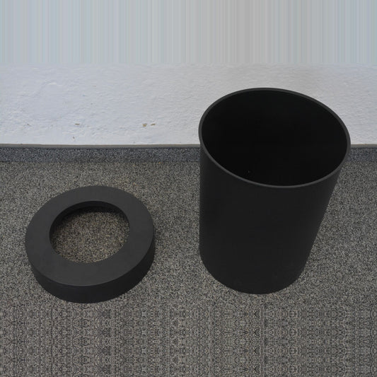Midi Cap Abfalleimer in Einzelteilen