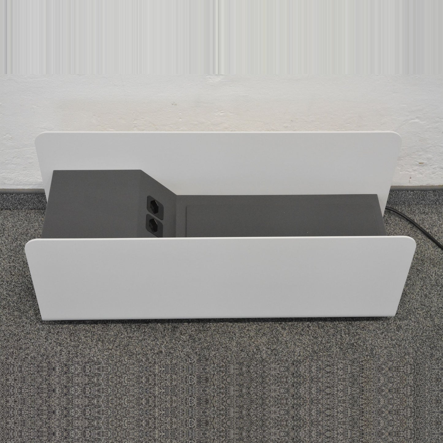 Steelcase Bag Drop Ablagemodul Metall weiss und Kunstoff Anthrazit