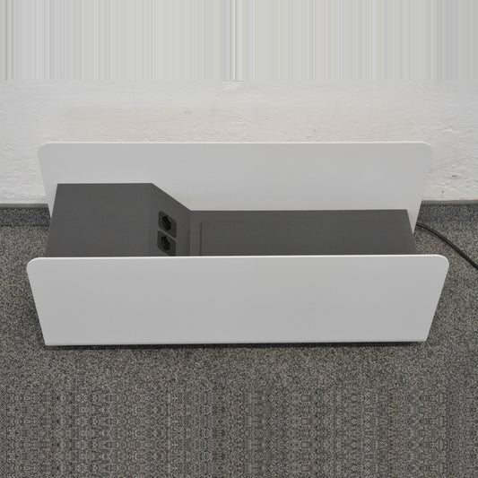 Steelcase Bag Drop Ablagemodul Metall weiss und Kunstoff Anthrazit