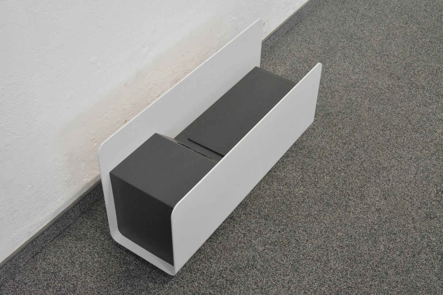 Steelcase Bag Drop Ablagemodul Ansicht seitlich