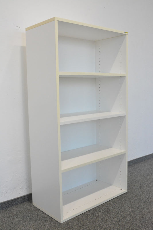 Stilo Basic Ordner-Regal aus Spanplatte weiss