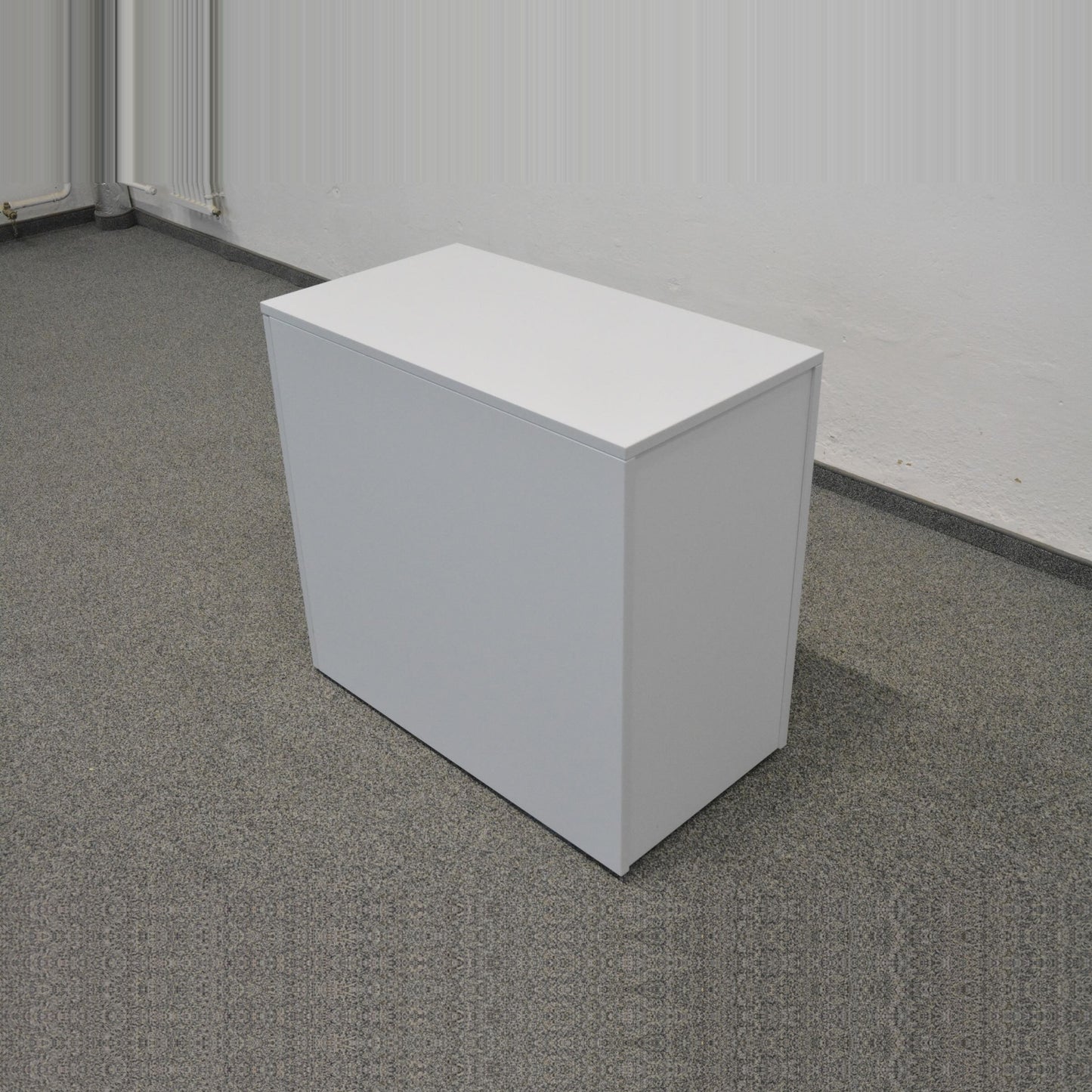 Sitag Apothekerschrank Spanplatte weiss Ansicht von hinten