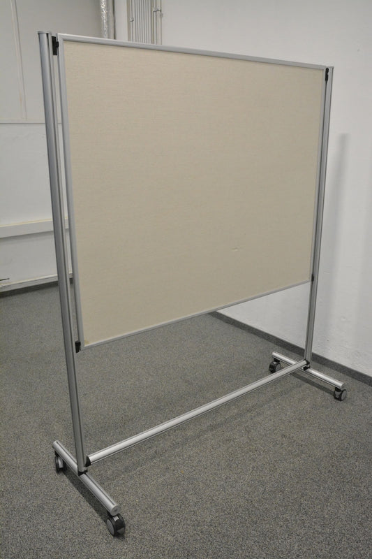 O + C Tafelständer fahrbar Pinwand-Seite