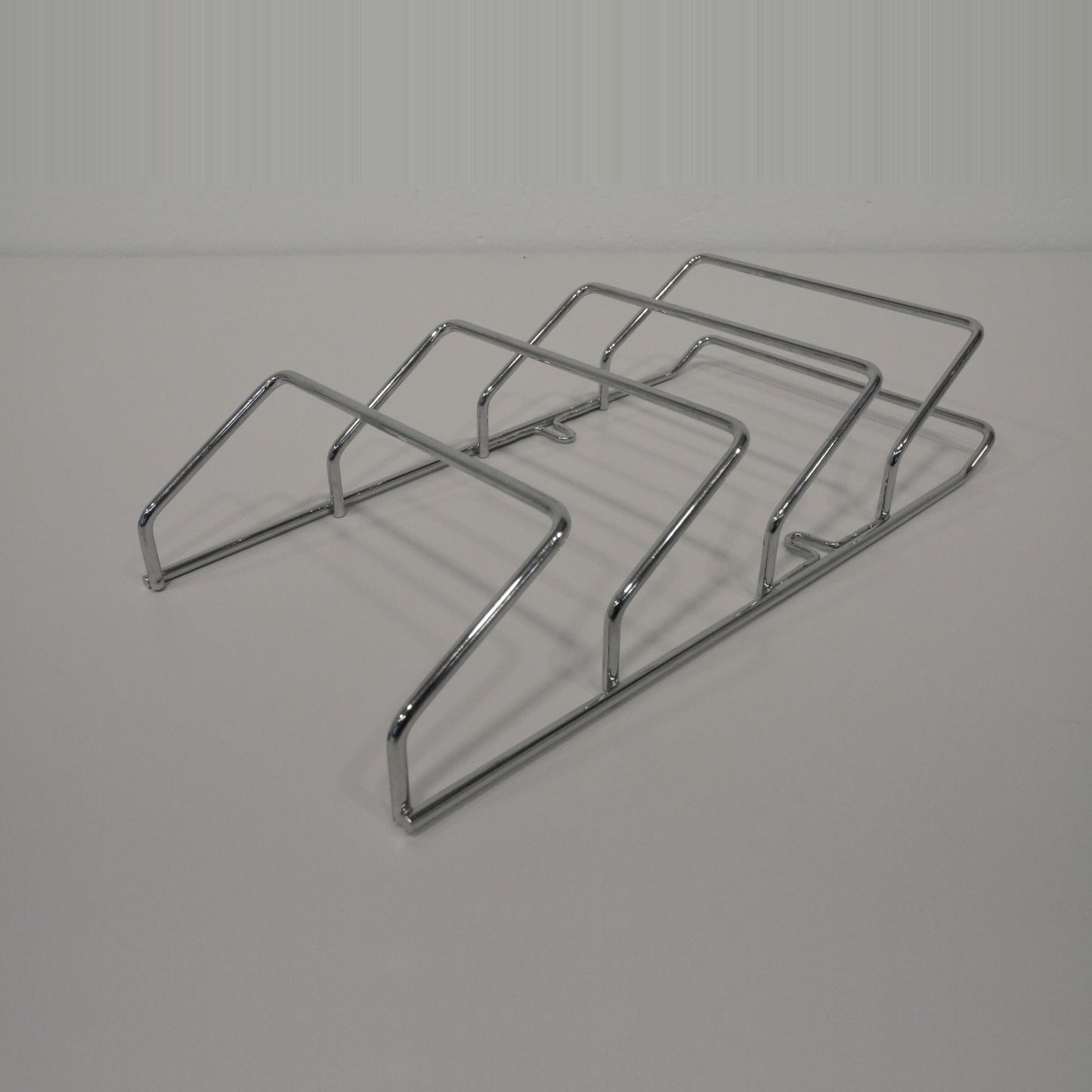 Top Design Prospekt-Halter mit 4 Ablagen