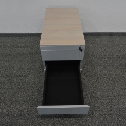 Steelcase IMPLICIT Roll-Korpus mit Schublade mitte offen