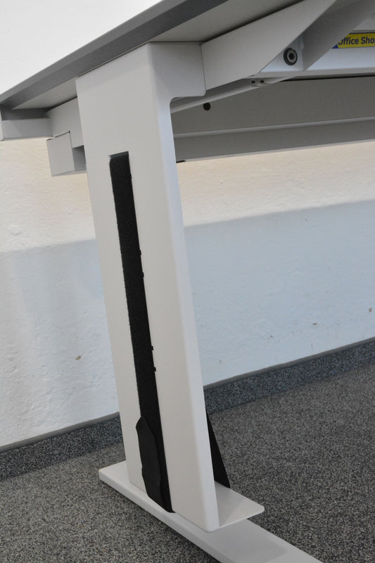 Lista Office CPU-Halter aus Metall in weiss