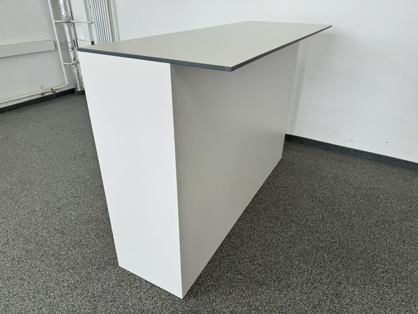 Storage Empfangs-Theken Schiebetür-Aktenschrank von der Seite