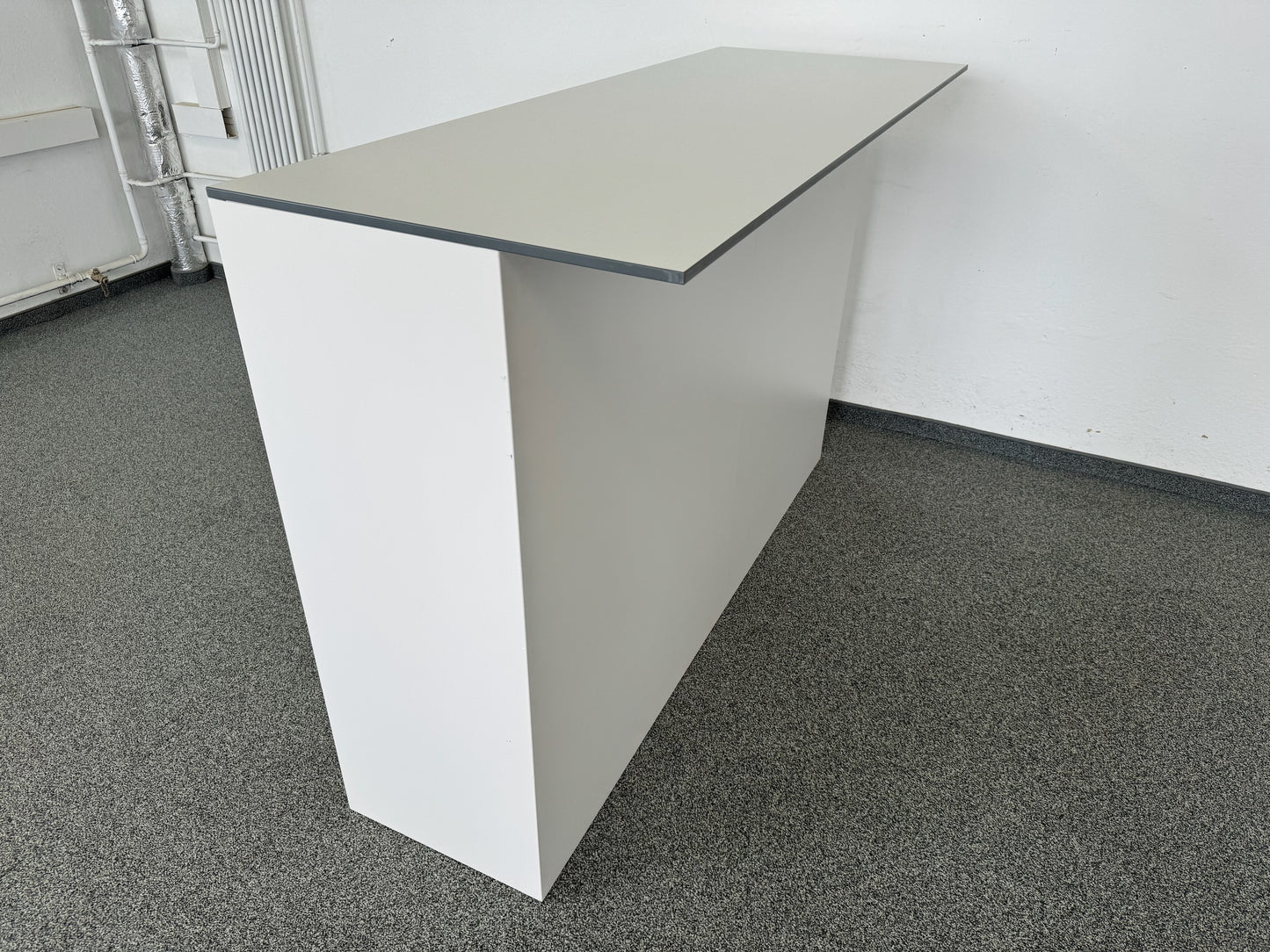 Storage Empfangs-Theken Schiebetür-Aktenschrank von der Seite