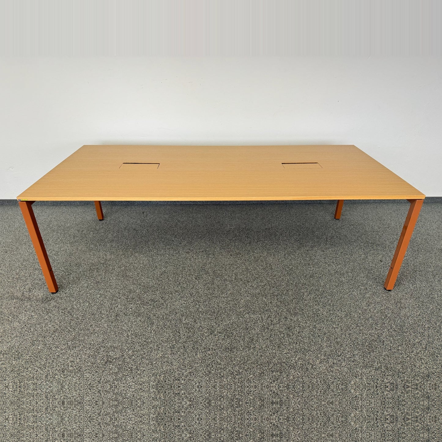 Lista Office Motion Sitzungstisch Tischplatte Eichenfurnier