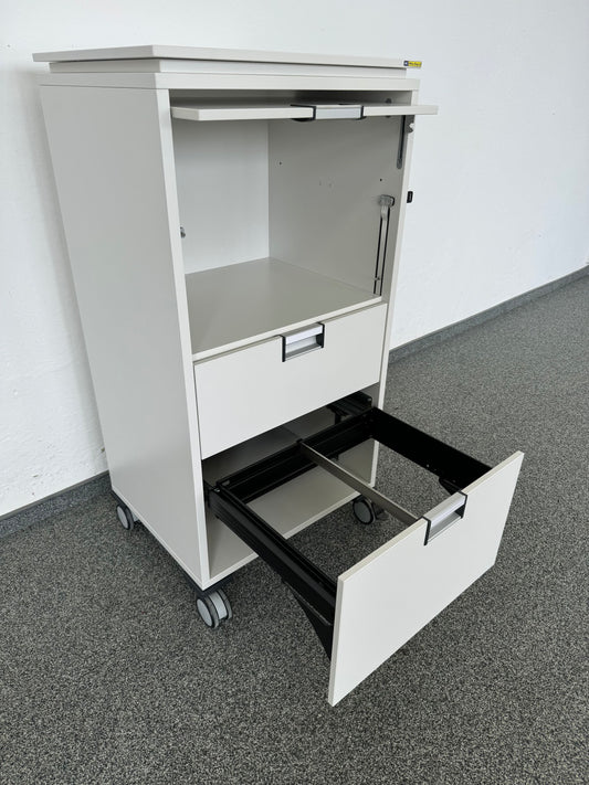 Steelcase Share It Roll-Caddy mit HR-Auszug offen