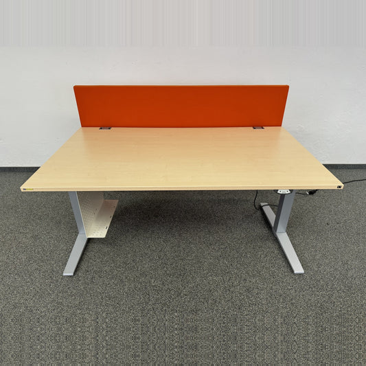 TALO.S Sitz-Steh-Schreibtisch ganz unten