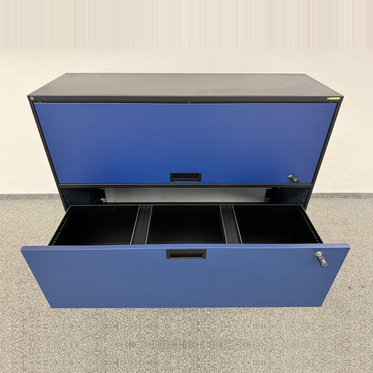 Lista Office Qub Modul-Kombination mit Hängeregister mitte offen