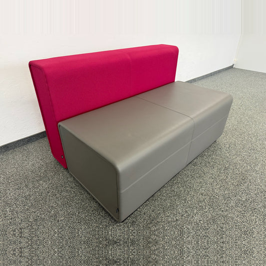 Bene PARCS CAUSEWAY Lounge Sofa Stoff Violett