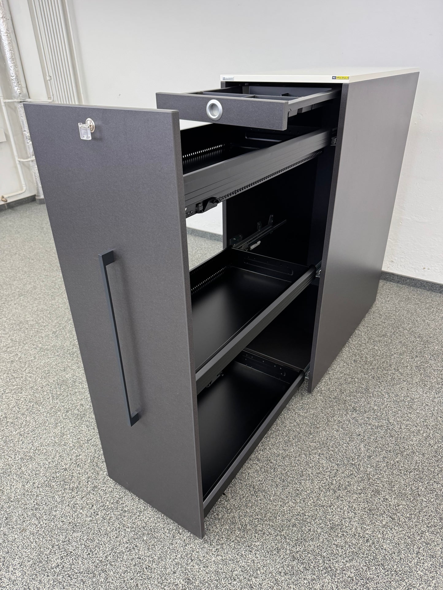 Palmberg Orga Plus Modulcontainer offen von rechts