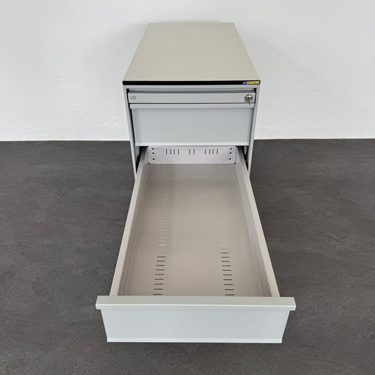 Lista Office Serie L Beistell-Korpus mit Schublade offen