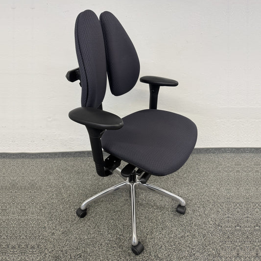 Rohde & Grahl Duo-Back Bürodrehstuhl mit Armlehnen