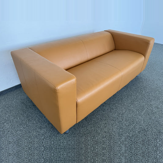 Top Design Elegant Sofa Kunstleder braun