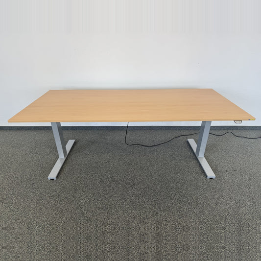 Interoffice Sitz-Steh-Schreibtisch 2000x900mm