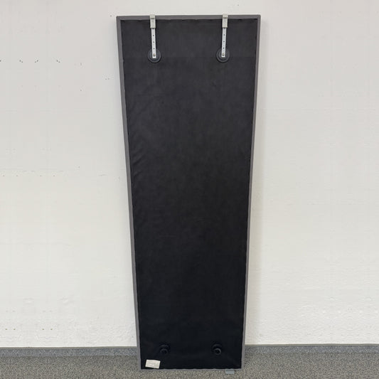 Creation Baumann acousticpearls Wand-Panel Stoff antrazit Ansicht von hinten