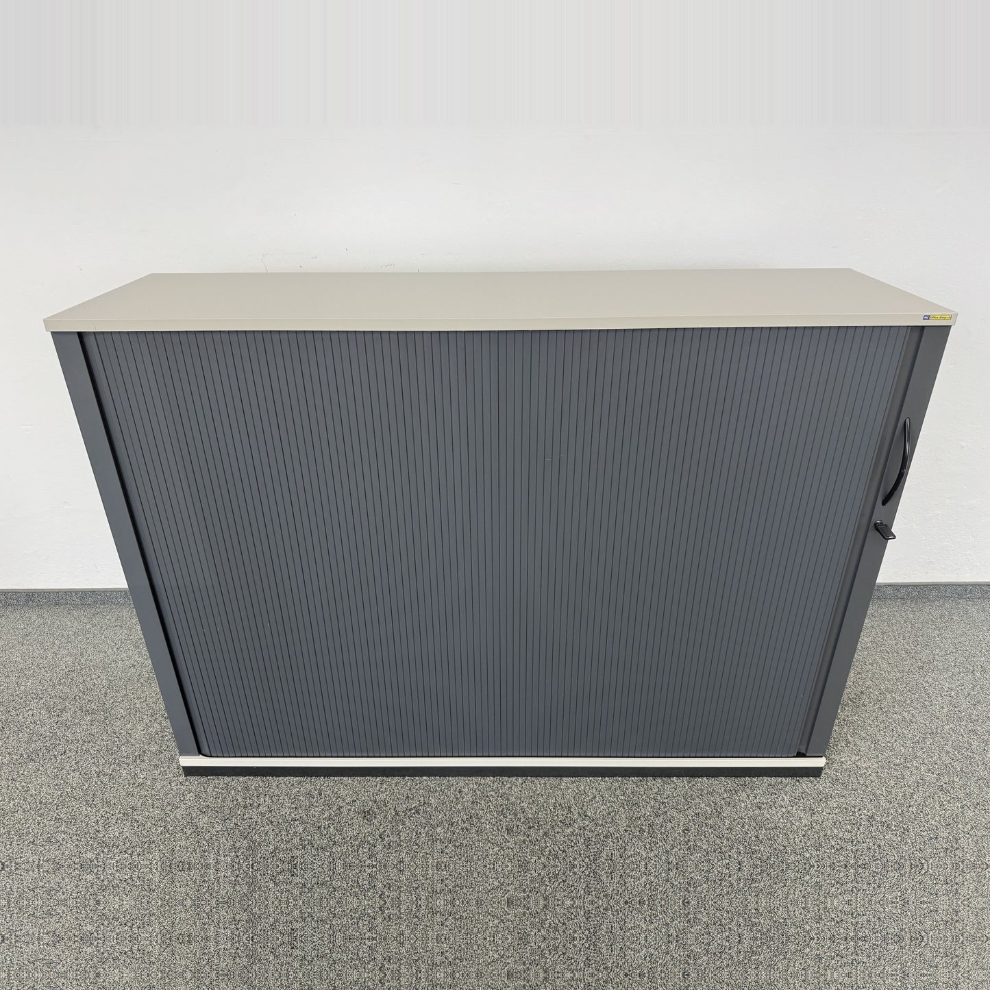 Steelcase Share It Lateralschrank Spanplatte Lichtgrau und Anthrazit