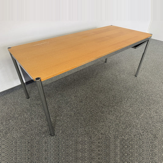 USM Haller Classic Schreibtisch Tischplatte Eiche Natur geölt