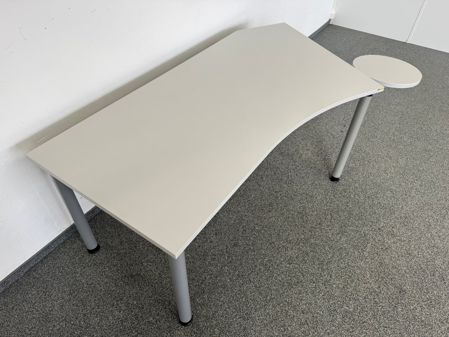 Werndl Vitesse Schreibtisch Freiform Ansicht von oben